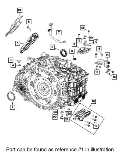 OUTPUT 68617937AA CHRYSLER