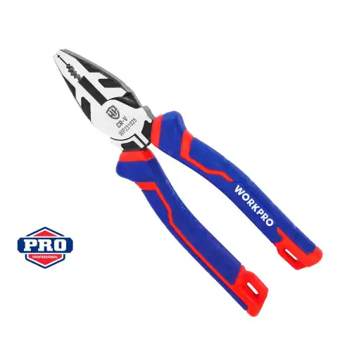 Пассатижи 180мм CR-V PRO WP231025 WORKPRO