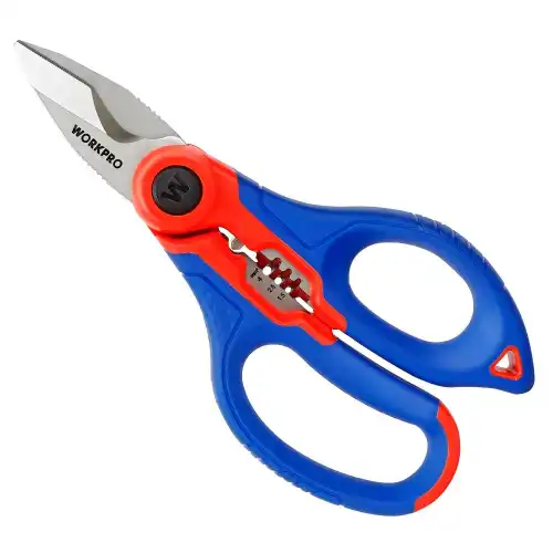 WP294003 Ножницы электрика WorkPro 167мм WP294003