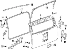 F-DOOR 85515821 GM
