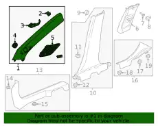 F-MOLDING 84568753 GM