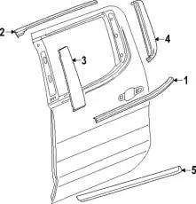 F-MOLDING 87865295 GM