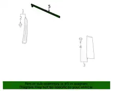 F-MOLDING 86810251 GM