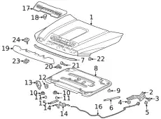F-MOLDING 86564533 GM