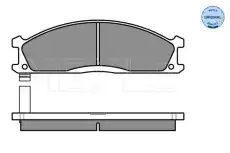 Тормозные колодки дисковые MEYLE 025 213 4717