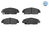 Тормозные колодки дисковые MEYLE 025 218 7918/W