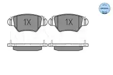 Тормозные колодки дисковые MEYLE 025 232 5817/W