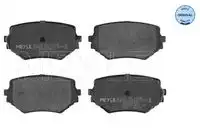 Тормозные колодки дисковые MEYLE 025 233 1414/W