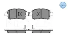 Тормозные колодки дисковые MEYLE 025 233 4816/W