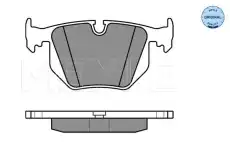 Тормозные колодки дисковые MEYLE 025 234 4717