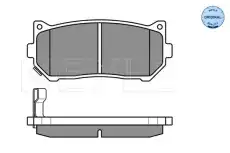Тормозные колодки дисковые MEYLE 025 234 5513/W