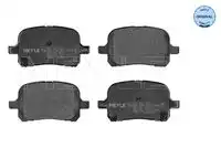 Тормозные колодки дисковые MEYLE 025 235 1317