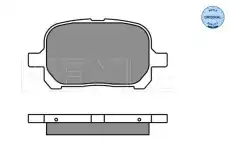 Тормозные колодки дисковые MEYLE 025 235 1317