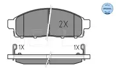 Тормозные колодки дисковые MEYLE 025 245 2916/W