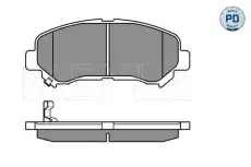 Тормозные колодки дисковые MEYLE 025 246 3217/PD