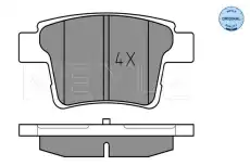 Тормозные колодки дисковые MEYLE 025 248 5416/PD