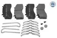 Тормозные колодки дисковые MEYLE 025 292 7930/PD
