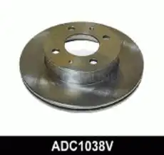 Тормозной диск COMLINE ADC1038V вентилируемый , передняя ось