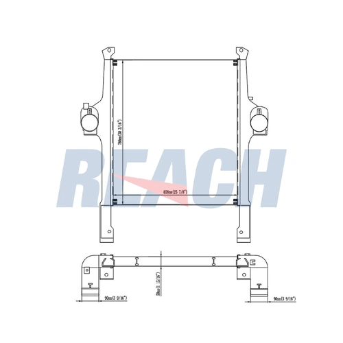 Интеркулер REACH 1.61.1449.2L