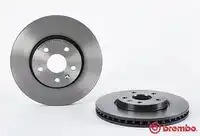 Тормозной диск BREMBO 09.A820.11 вентилируемый , передняя ось