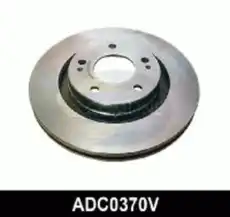 Тормозной диск COMLINE ADC0370V вентилируемый , передняя ось