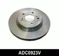 Тормозной диск COMLINE ADC0923V вентилируемый , передняя ось