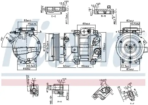 Деталь 890917 NISSENS