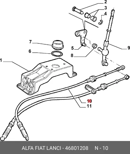 FLESSIBILE 46801208 ALFA ROMEO