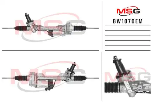 Рулевая рейка MSG BW107OEM
