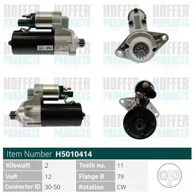 Стартер HOFFER H5010414
