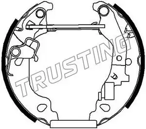 колодки бараб. торм. Fiat 6234 TRUSTING