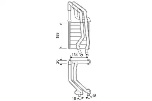 Радиатор печки VALEO 811610