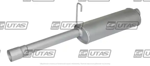 Резонатор ГАЗ-3302 (дв. 406) борт. 065302100 UTAS