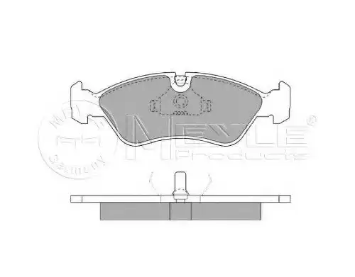 Тормозные колодки дисковые MEYLE 0252119017