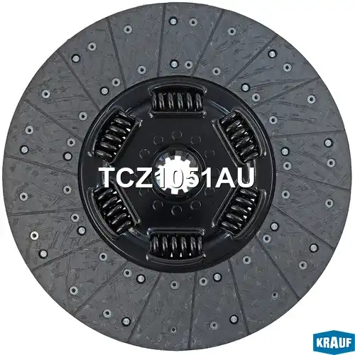 Диск сцепления KRAUF TCZ1051AU