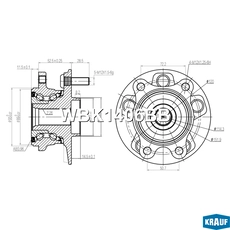 Ступица KRAUF WBK1406BB