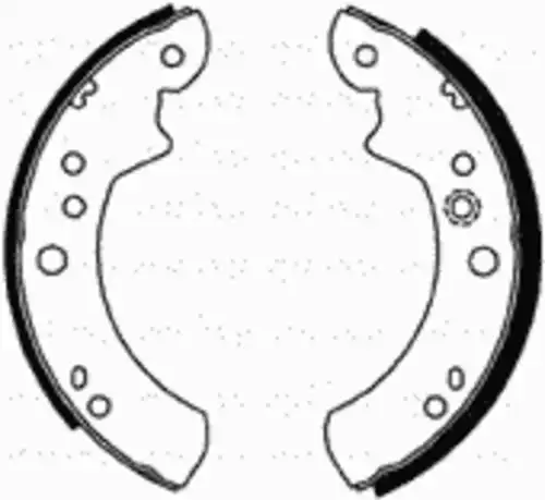 колодки бараб. торм. Ford 153-114 CIFAM