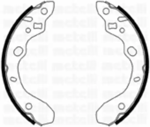 Тормозные колодки дисковые METELLI 53-0214