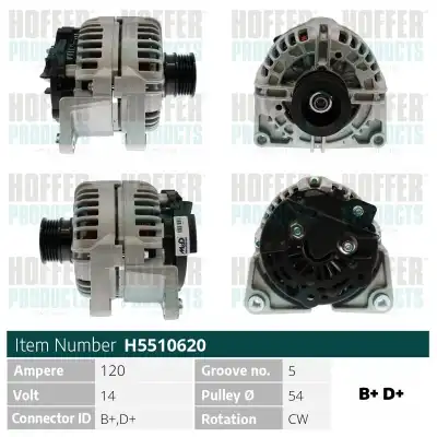 Генератор HOFFER H5510620