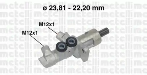 Цилиндр сцепления METELLI 05-0548