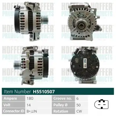 Генератор HOFFER H5510507