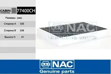 Салонный фильтр NAC 77400-CH
