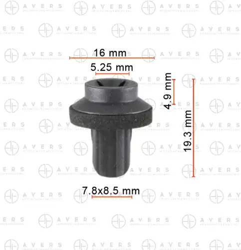 A0009983685 Крепеж A0009983685 AVERS