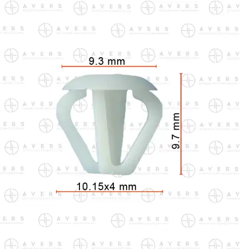 Клипса 1J0827713 AVERS