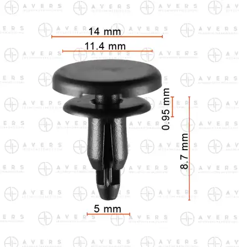 MN182520 Клипса MN182520 AVERS