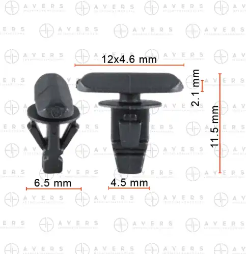 Клипса 90565TZ5003 AVERS