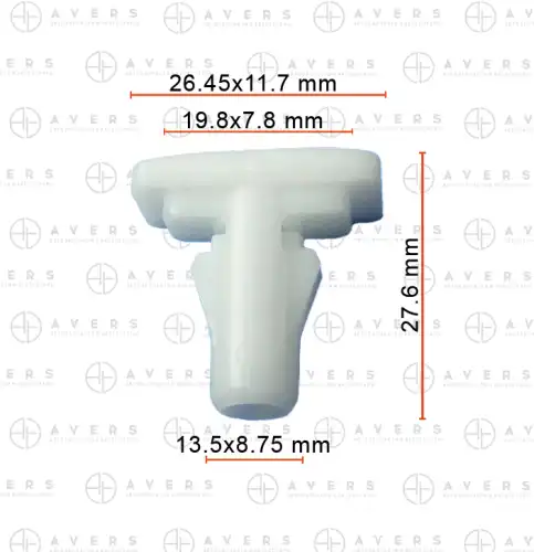 Клипса 1K0839723 AVERS