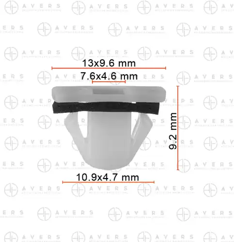 82872-3D000 Клипса 82872-3D000 AVERS