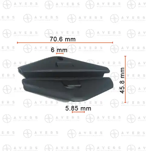 Клипса 12337898 AVERS
