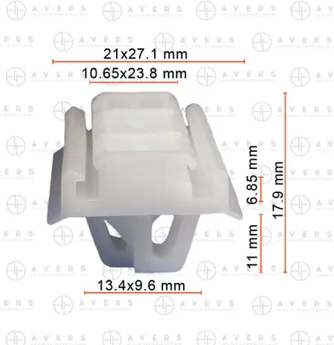 Клипса 75306SDAA01 AVERS